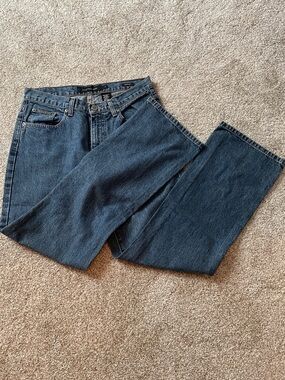 Calvin Klein Jeans women’s bootcut Dark Blue Denim